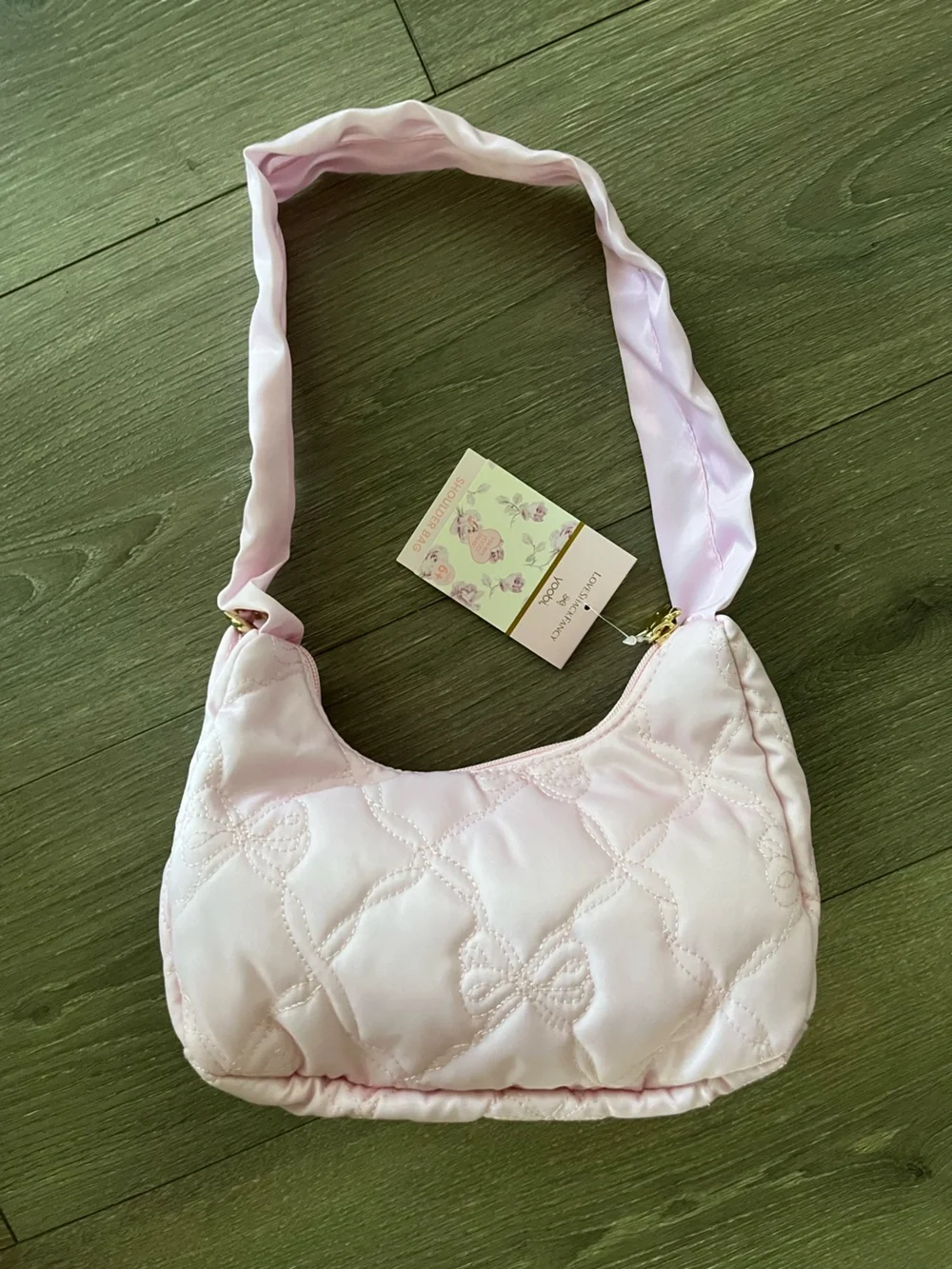 NWT Target x LoveShackFancy Pink Bow Bag and Floral Accessory Pouch
